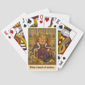 トランプ遊王と共に富を楽しむトランプのカード トランプ