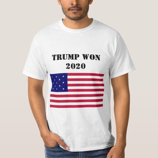 トランプ選手が2020年選挙Tシャツを獲得 Tシャツ (正面)