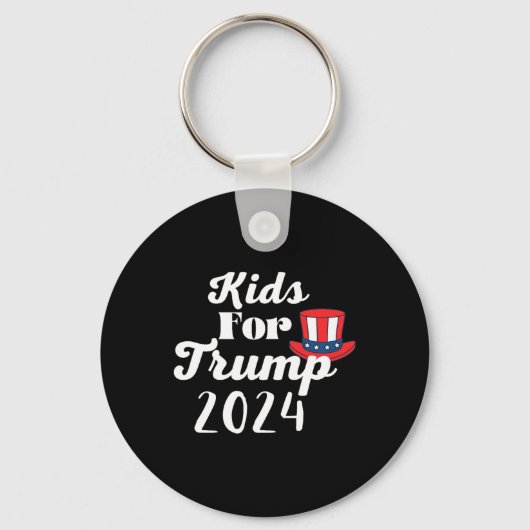 トランプ選挙のための子供たち2024 1 キーホルダー (正面)