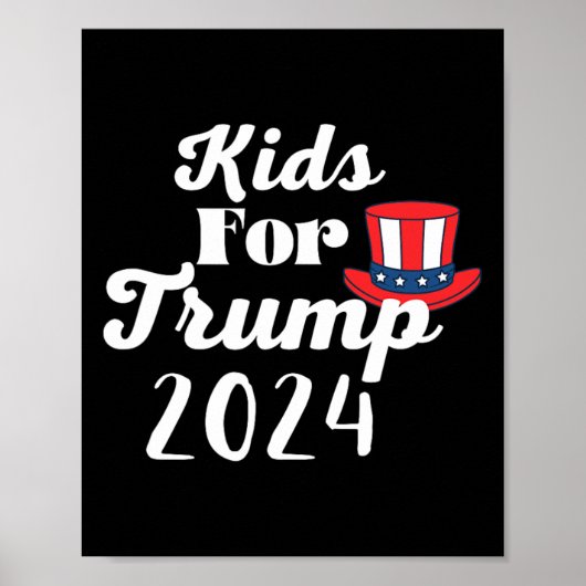 トランプ選挙のための子供たち2024 1 ポスター (正面)