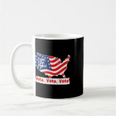 トランプ選挙の票を争大統領のう コーヒーマグカップ (左)