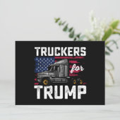 トランプ選挙ヴィンテージ大統領ののトラック 招待状 (スタンド正面)