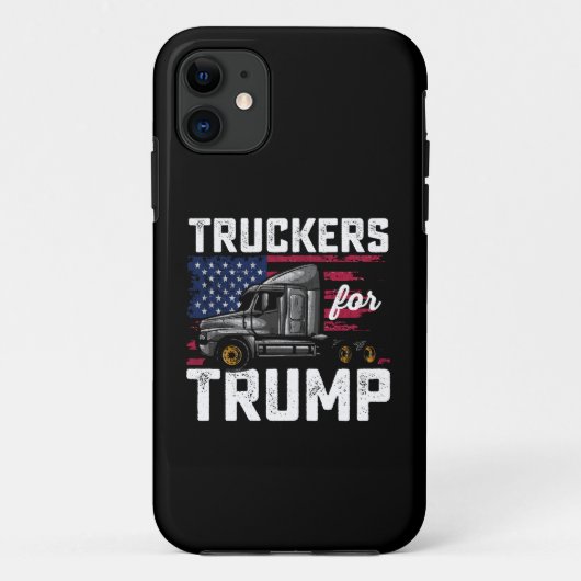 トランプ選挙ヴィンテージ大統領ののトラック Case-Mate iPhoneケース (裏面)