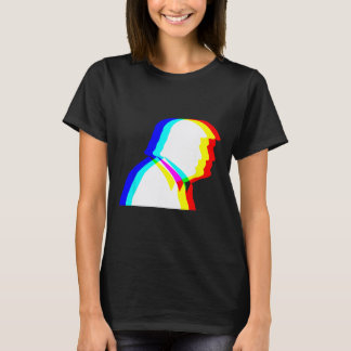 トランプ錯視エレクトロニックダンスミュージック Tシャツ