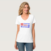 トランプ関税を生き残った人 Tシャツ (正面フル)
