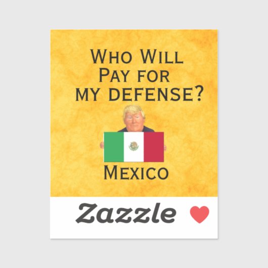 トランプ防衛カスタム用ビニールシール シール (シート)