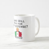 トランプ防衛コーヒーマグ コーヒーマグカップ (正面右)