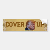 トランプ隠蔽ステッカー バンパーステッカー (正面)
