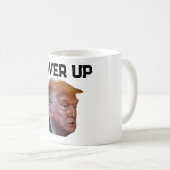 トランプ隠蔽マグカップ コーヒーマグカップ (正面右)