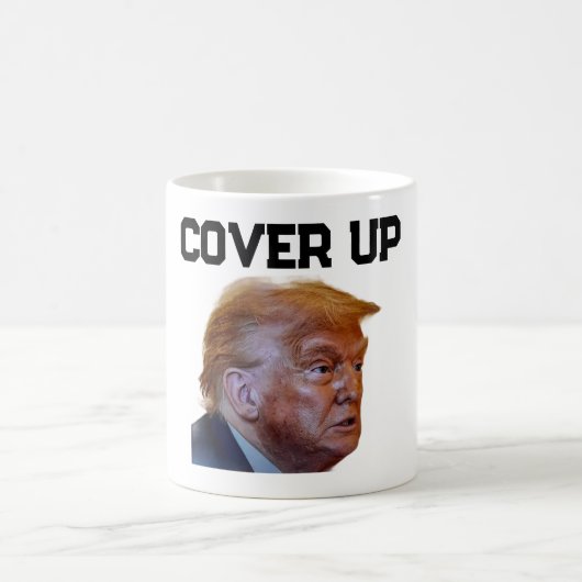 トランプ隠蔽マグカップ コーヒーマグカップ (中央)
