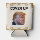 トランプ隠蔽工作 缶クーラー (正面)
