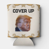 トランプ隠蔽工作 缶クーラー (裏面)