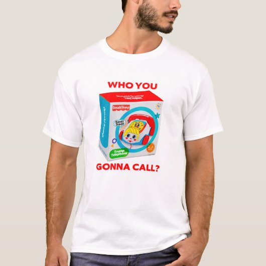 トランプ電話Tシャツ Tシャツ (正面)