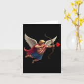 トランプ面白いハートバレンタイン カード (黄色い花)