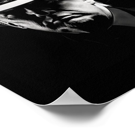 トランプ頭カウボーイUsa 2024投票米国マガ ポスター (角)