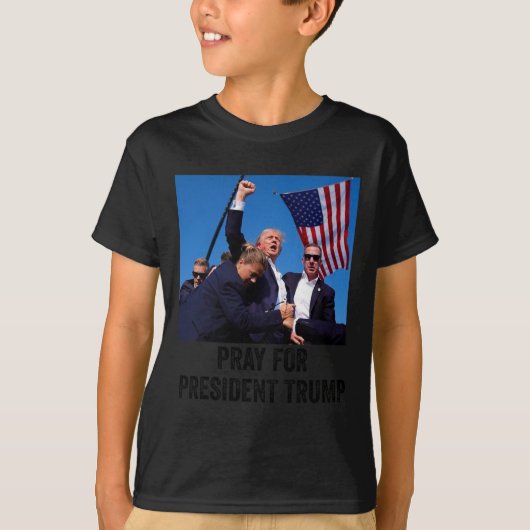 トランプ2大統領 Tシャツ (正面)