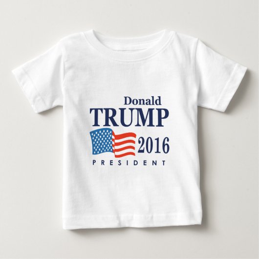 トランプ2016 ベビーTシャツ (正面)