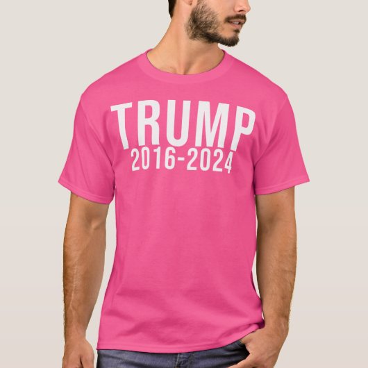 トランプ2016-2024 Tシャツ (正面)