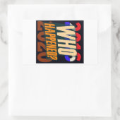 トランプ2016-20 - – 誰が起こったの? 長方形シール (バッグ)