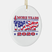 トランプ2020さらに4年 セラミックオーナメント (右)