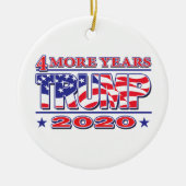 トランプ2020さらに4年 セラミックオーナメント (正面)