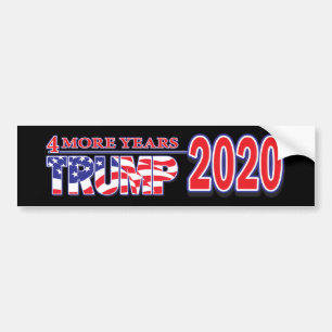 トランプ2020さらに4年 バンパーステッカー