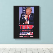 トランプ2020アメリカを復活 キャンバスプリント (インサイチュ (ウッドフロア))