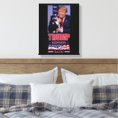 トランプ2020アメリカを復活 キャンバスプリント (インサイチュ (寝室))
