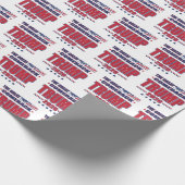 トランプ2020アメリカ素晴らしのカムバック ラッピングペーパー (角)