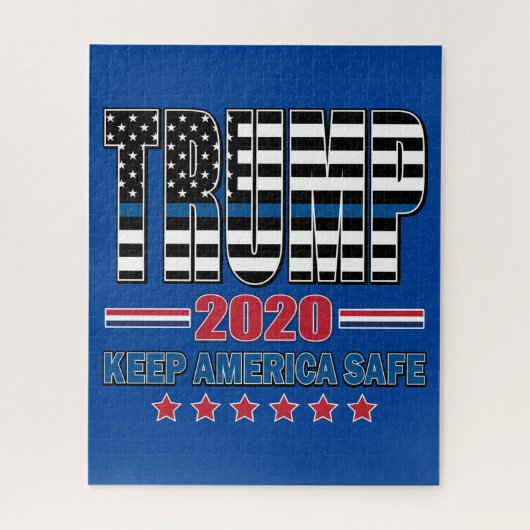 トランプ2020アメリ保ア・セーフ ジグソーパズル (縦)