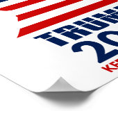 トランプ2020ア保メリカ素晴らし ポスター (角)