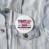 トランプ2020ア保メリカ素晴らし 缶バッジ (インサイチュ)