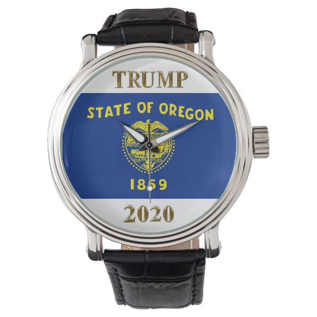 トランプ2020オレゴン時計 腕時計 (正面)