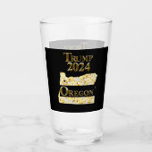 トランプ2020オレゴン タンブラーグラス (正面)