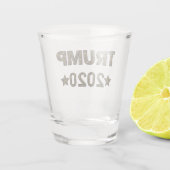 トランプ2020カモフラージキャンペーン ショットグラス (裏面)