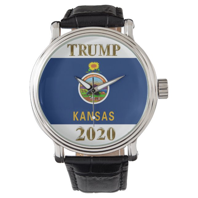 トランプ2020カンザスウォッチ 腕時計 (正面)