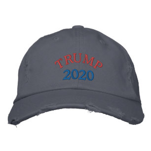 トランプ2020キャップ 刺繍入りキャップ