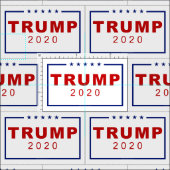 トランプ2020クラシック白 ファブリック (タイル)