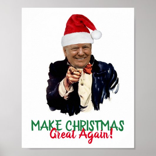トランプ2020クリスマスホリディマガ ポスター (正面)
