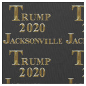 トランプ2020ジャクソンビル ファブリック (クローズアップ)