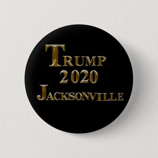 トランプ2020ジャクソンビル 缶バッジ (正面)