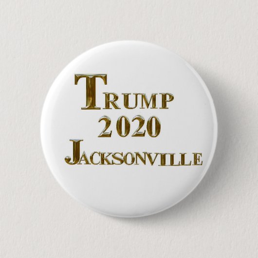 トランプ2020ジャクソンビル 缶バッジ (正面)