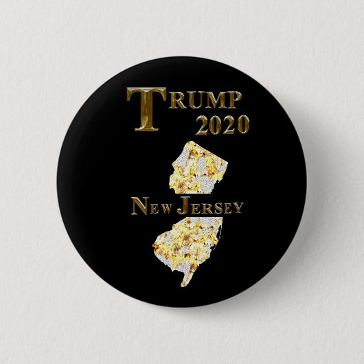 トランプ2020ニュージャージー 缶バッジ (正面)