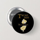 トランプ2020ニュージャージー 缶バッジ (正面&裏面)