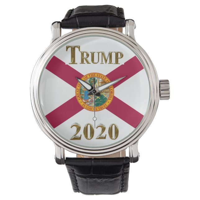 トランプ2020フロリダ時計 腕時計 (正面)