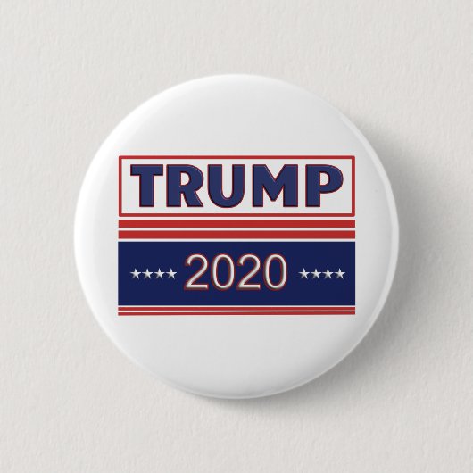 トランプ2020ロゴ 缶バッジ (正面)