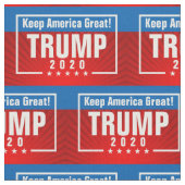トランプ2020保アメ素晴らしリカ星枠 ファブリック (クローズアップ)