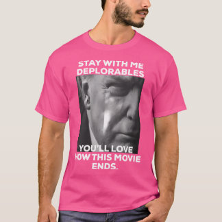 トランプ2020嘆かわしいグラフィックデザイン Tシャツ
