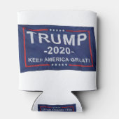 トランプ2020国旗 缶クーラー (裏面)