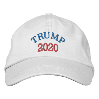 トランプ2020基本調節可能キャップ 刺繍入りキャップ